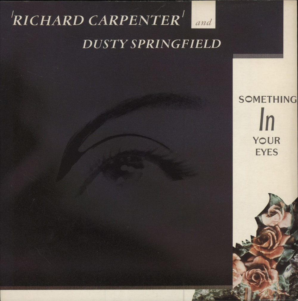 Richard Carpenter Something In Your Eyes UK 7" vinyl single (7 inch record / 45) AM406