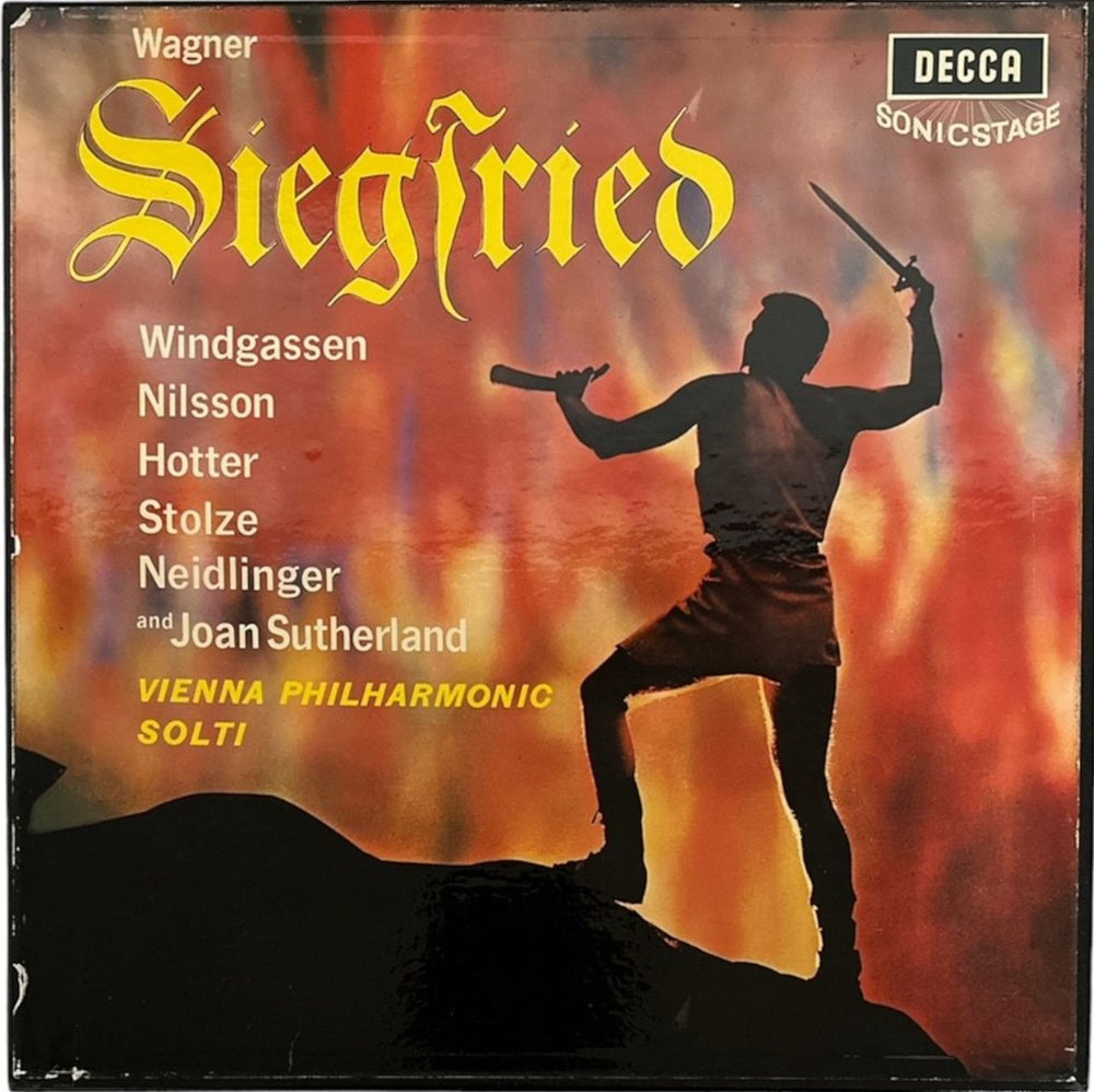 Richard Wagner Siegfried UK Vinyl Box Set SET242/6