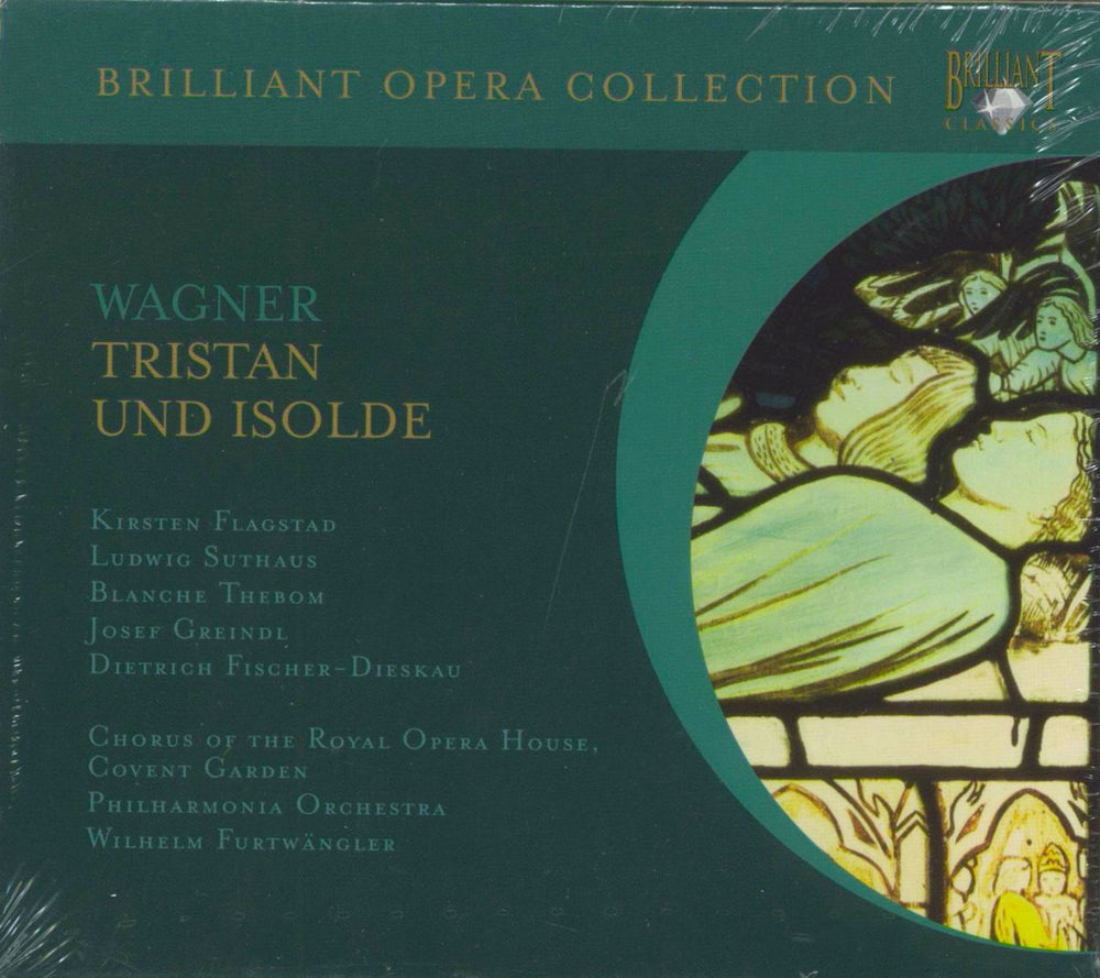 Richard Wagner Tristan und Isolde UK 4-CD album set 93933