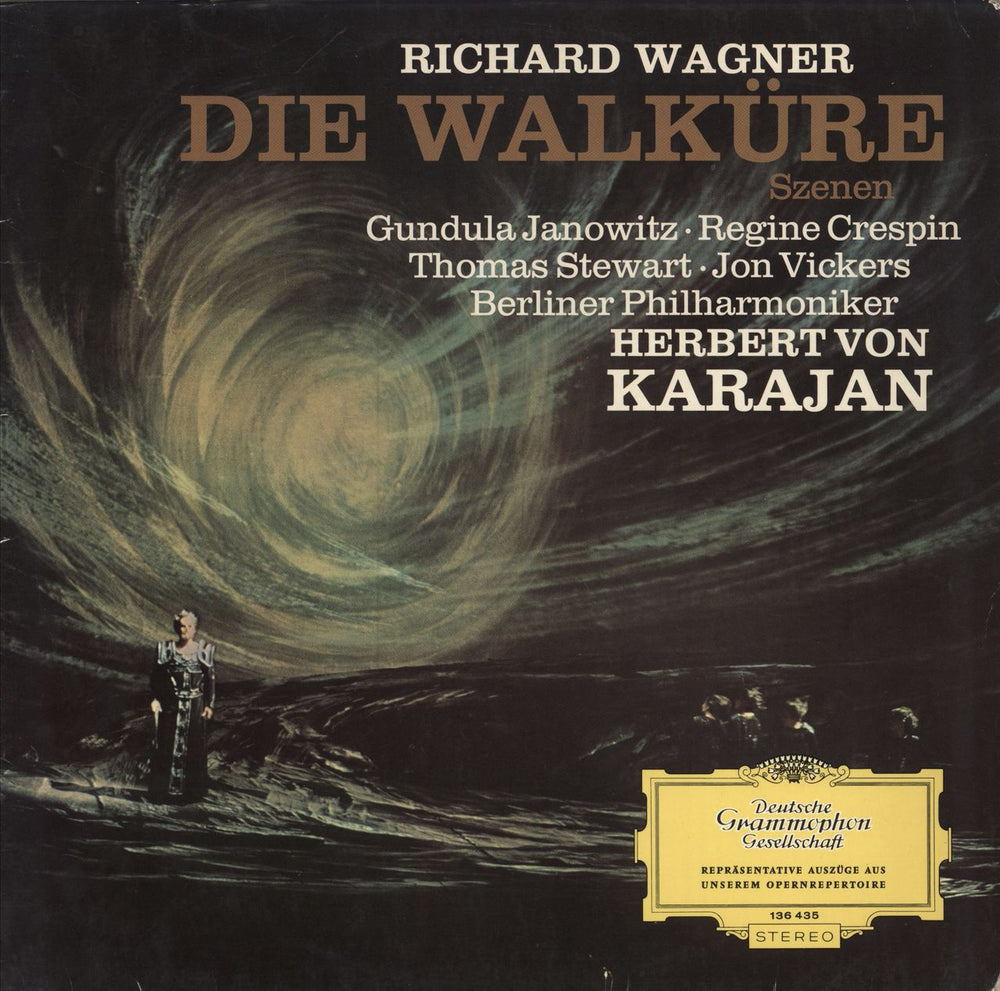 Richard Wagner Wagner: Die Walküre UK vinyl LP album (LP record) 136435