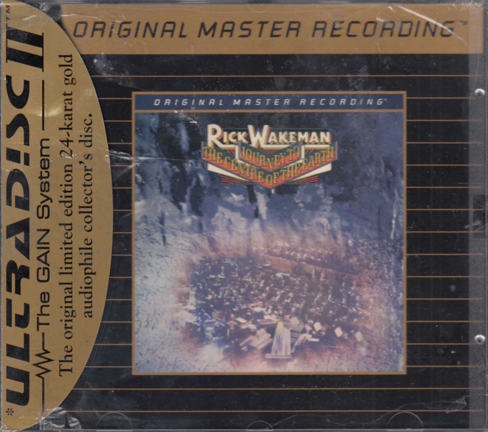 Rick Wakeman Journey To The Centre Of The Earth US CD album (CDLP) UDCD633