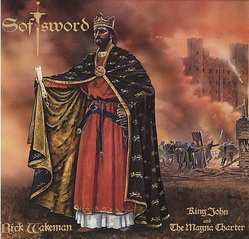 Rick Wakeman Softsword UK vinyl LP album (LP record) A-IOM3