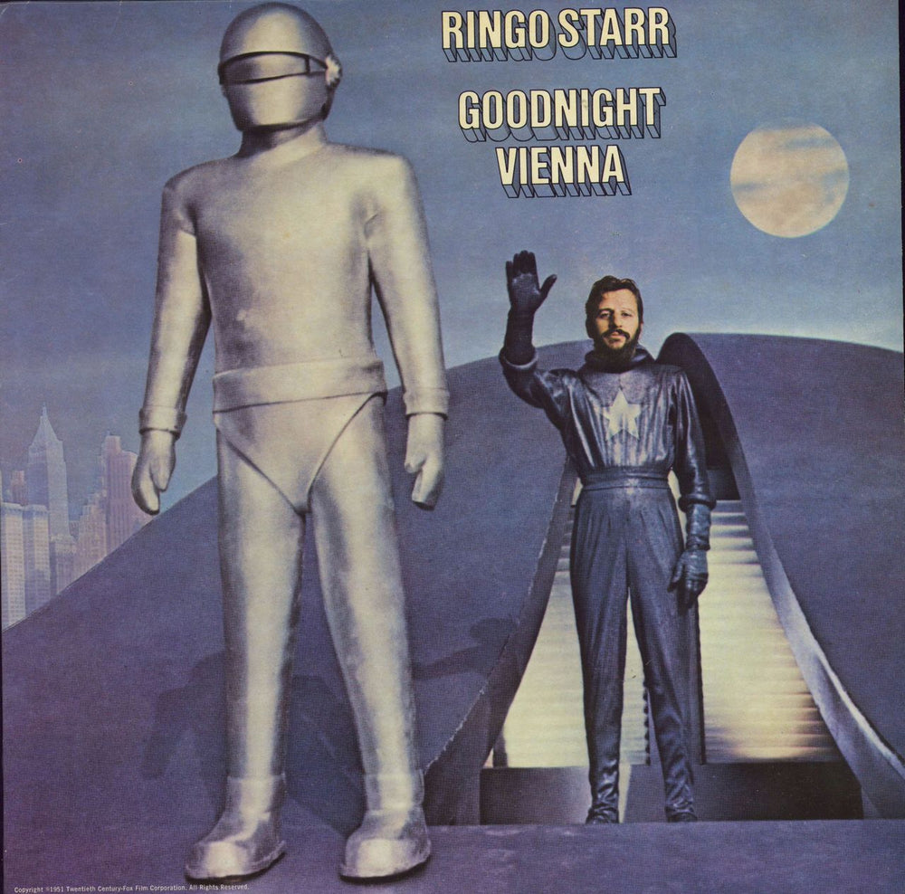 Ringo Starr Goodnight Vienna Italian vinyl LP album (LP record) 3C064-05762