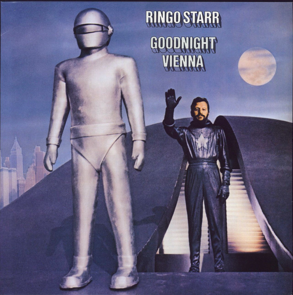 Ringo Starr Goodnight Vienna UK vinyl LP album (LP record) 00602567007401