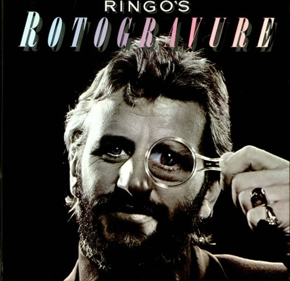 Ringo Starr Ringo's Rotogravure UK vinyl LP album (LP record) 2302040