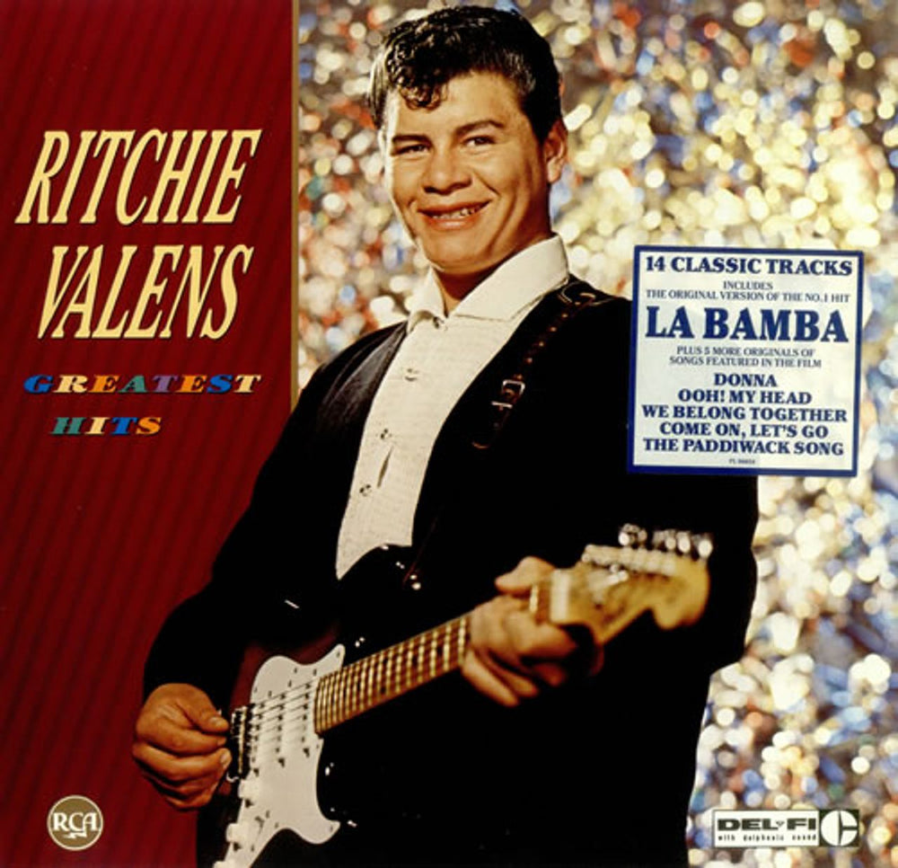 Ritchie Valens Greatest Hits German vinyl LP album (LP record) PL90058