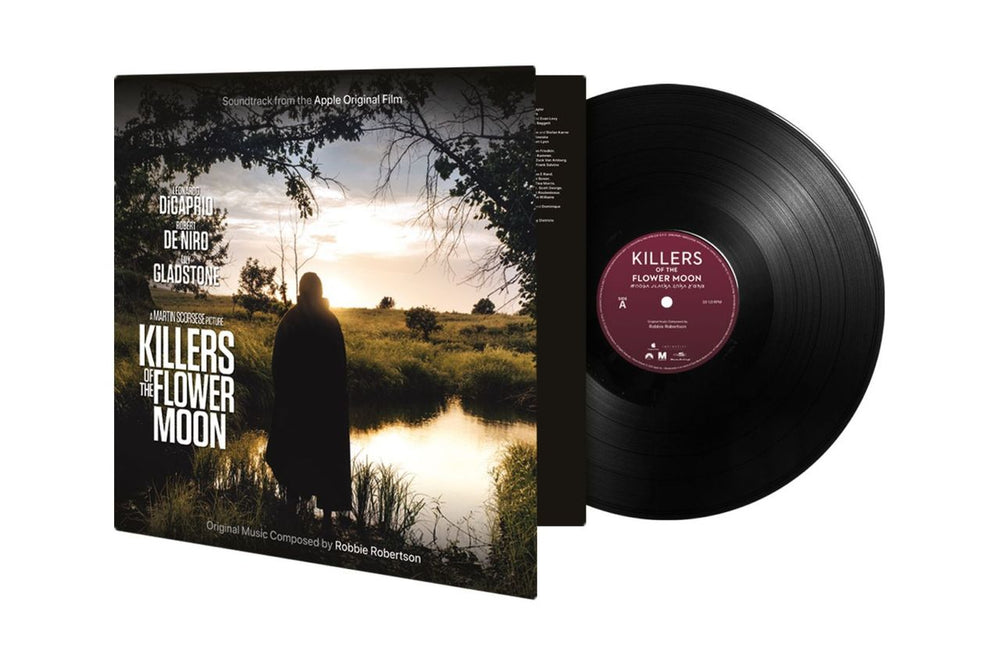 Robbie Robertson Killers Of The Flower Moon - Original Soundtrack 180 Gram Black Vinyl UK vinyl LP album (LP record)