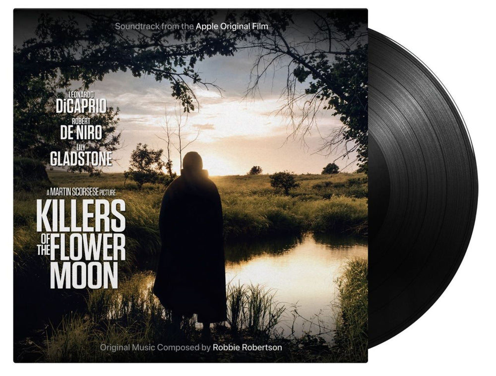 Robbie Robertson Killers Of The Flower Moon - Original Soundtrack 180 Gram Black Vinyl UK vinyl LP album (LP record) MOVATM400