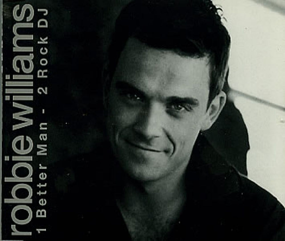 Robbie Williams Better Man / Rock DJ Brazilian Promo CD single (CD5 / 5") PP06402