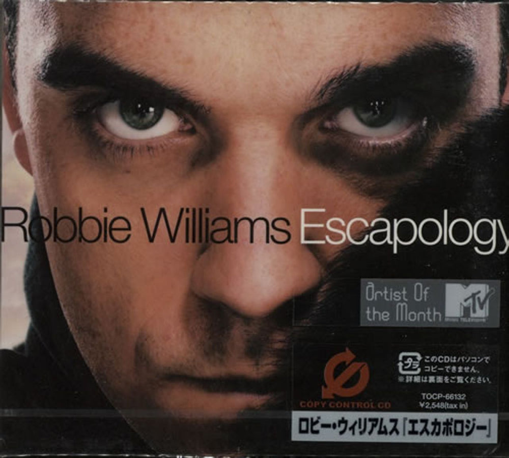 Robbie Williams Escapology Japanese Promo CD album (CDLP) TOCP-66132