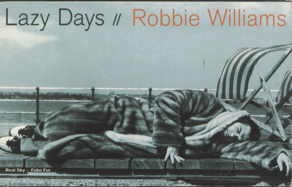 Robbie Williams Lazy Days UK cassette single TCCHS5063