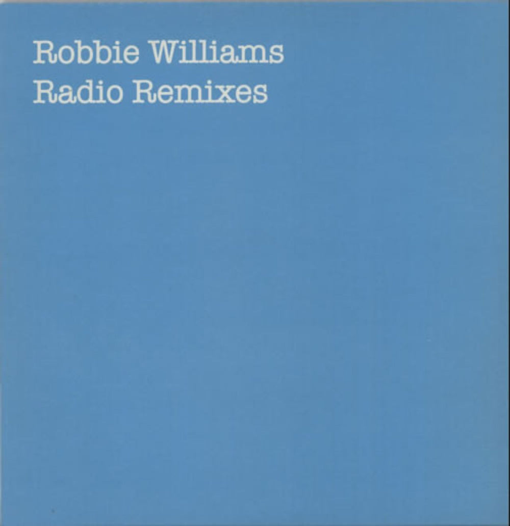 Robbie Williams Radio UK 12" vinyl single (12 inch record / Maxi-single) 12CHS5156