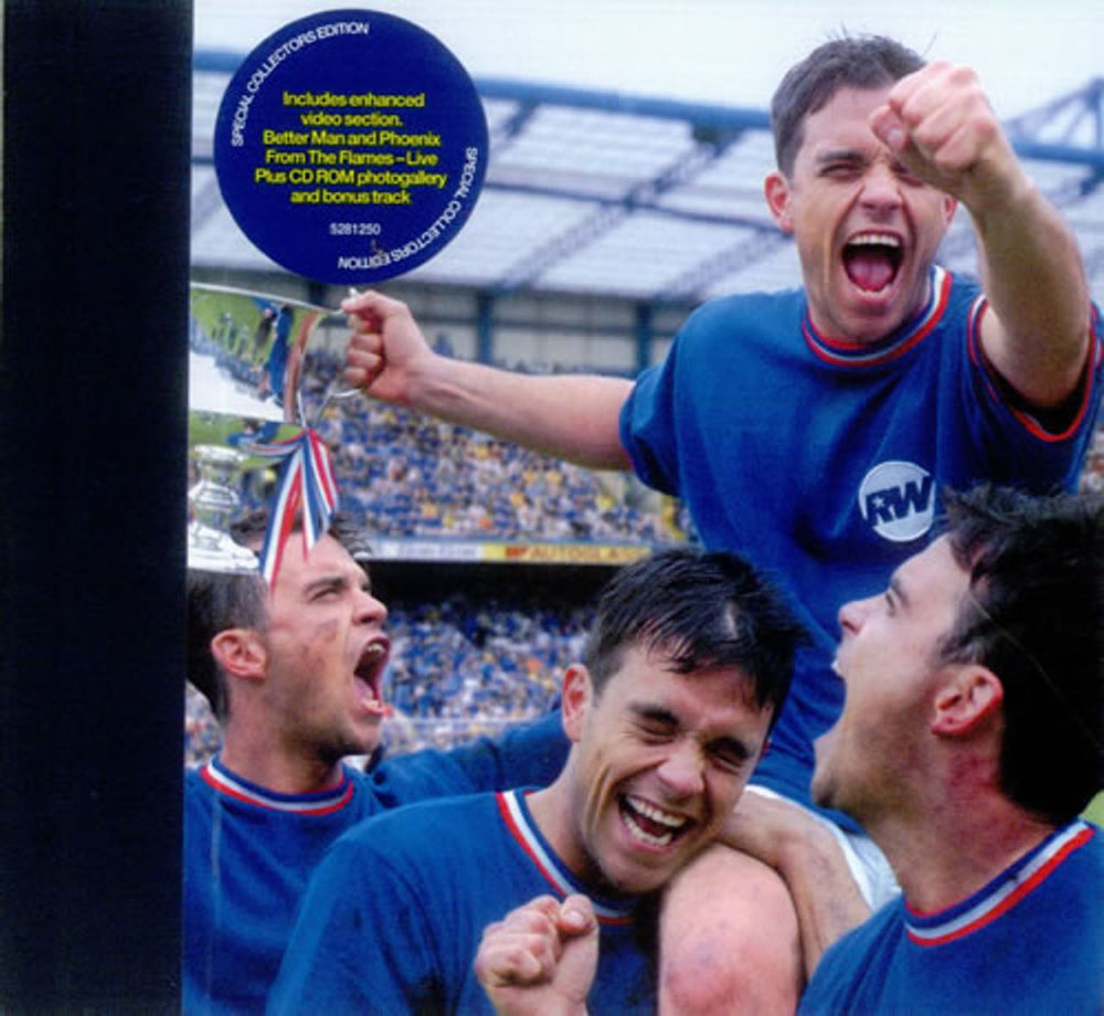 Robbie Williams Sing When You're Winning UK CD album (CDLP) 5281250