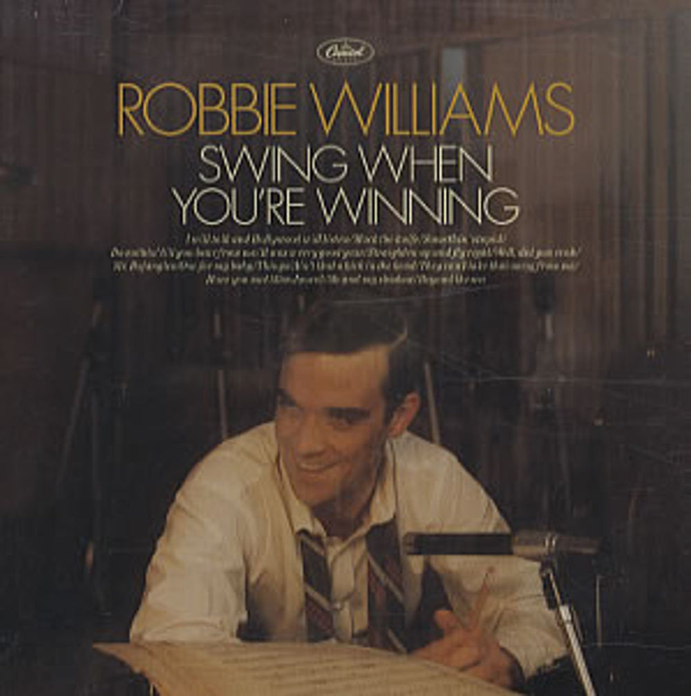 Robbie Williams Swing When You're Winning Canadian CD album (CDLP) 724353682620