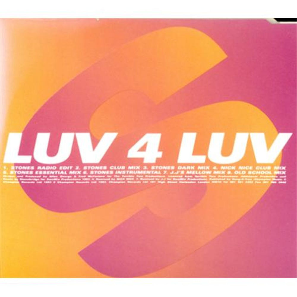 Robin S Luv 4 Luv UK CD single (CD5 / 5") ROSC5LU218400