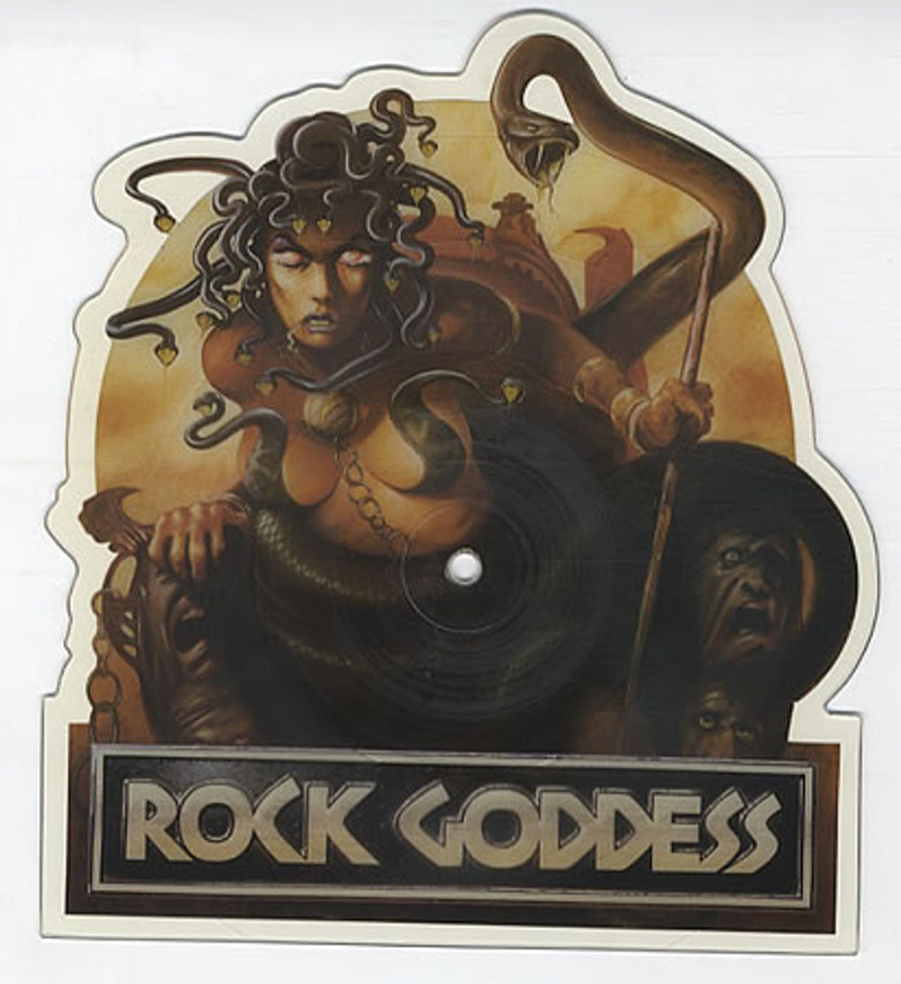 Rock Goddess I Didn't Know I Loved You UK shaped picture disc (picture disc vinyl record) AMP185