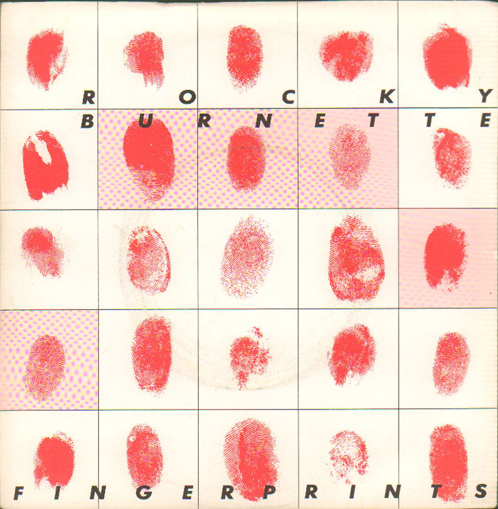 Rocky Burnette Fingerprints UK 7" vinyl single (7 inch record / 45) EMI5339