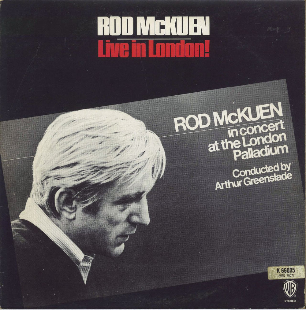 Rod McKuen Rod McKuen Live In London! UK 2-LP vinyl record set (Double LP Album) WSD3007