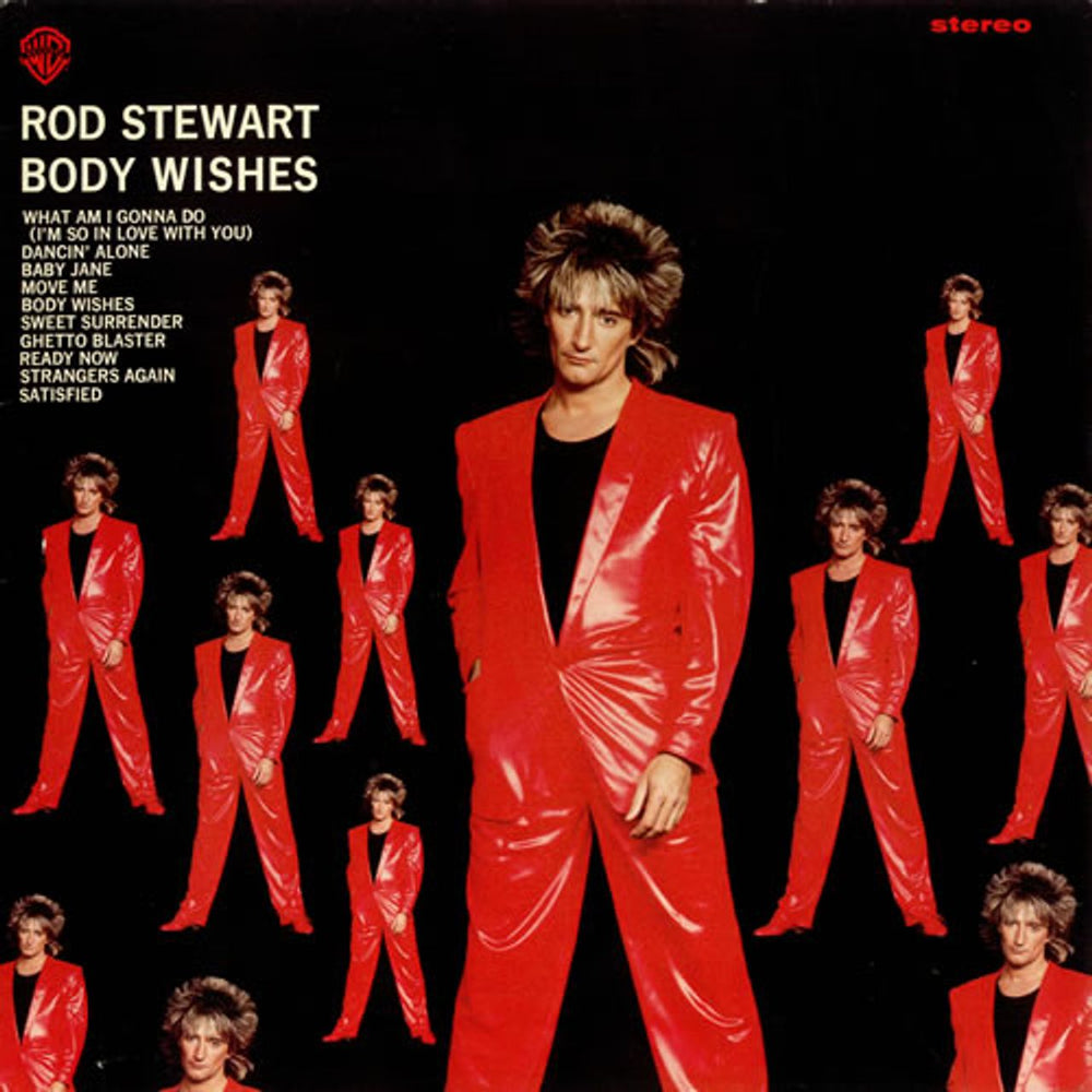 Rod Stewart Body Wishes German vinyl LP album (LP record) 92-3877-1