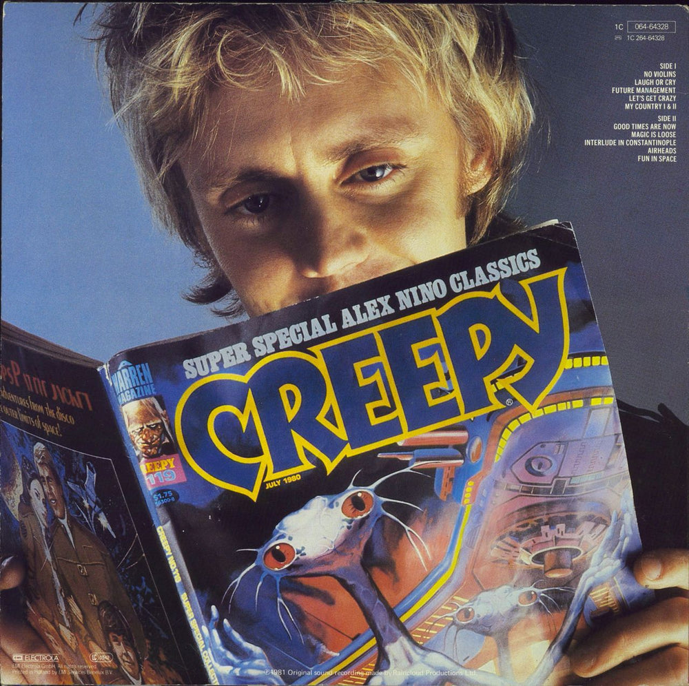 Roger Taylor Fun In Space Dutch vinyl LP album (LP record)