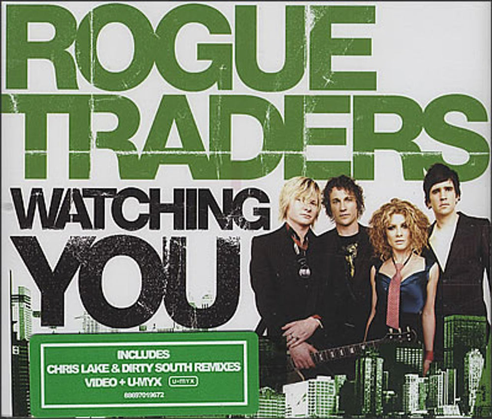 Rogue Traders Watching You UK 2-CD single set (Double CD single) RW52SWA376403