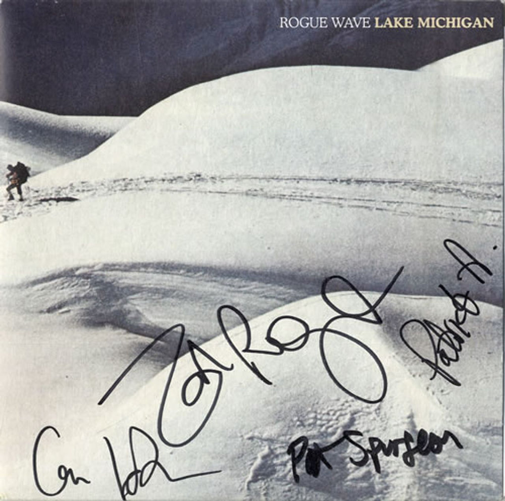 Rogue Wave Lake Michigan - Autographed US 7" vinyl single (7 inch record / 45) UNIR21913-1