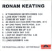 Ronan Keating Ronan Keating UK Promo CD album (CDLP)