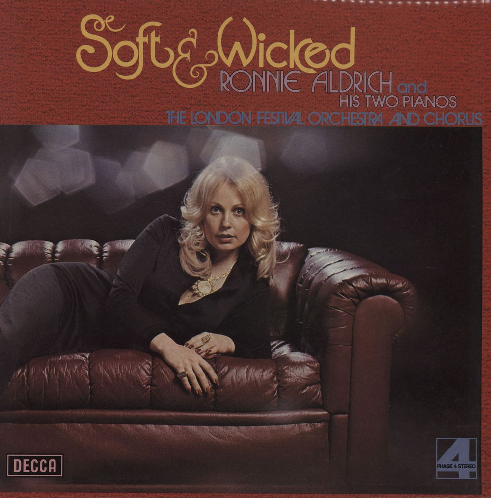 Ronnie Aldrich Soft And Wicked UK vinyl LP album (LP record) PFS4268