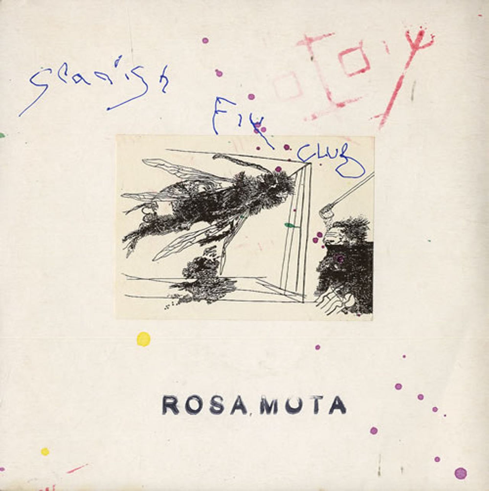 Rosa Mota Spanish Fly Club - Numbered Sleeve UK 7" vinyl single (7 inch record / 45) FLOWER002