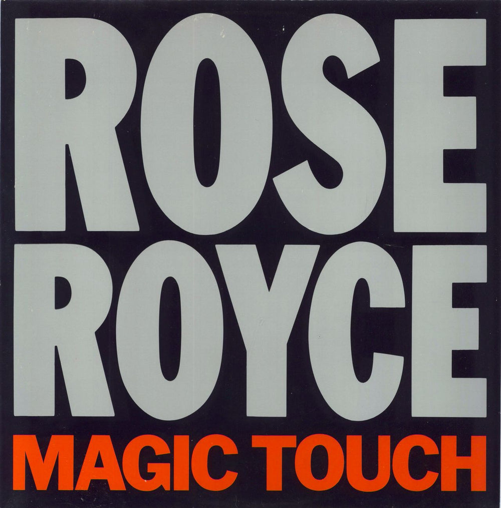 Rose Royce Magic Touch - p/s UK 12" vinyl single (12 inch record / Maxi-single) MKHAN21