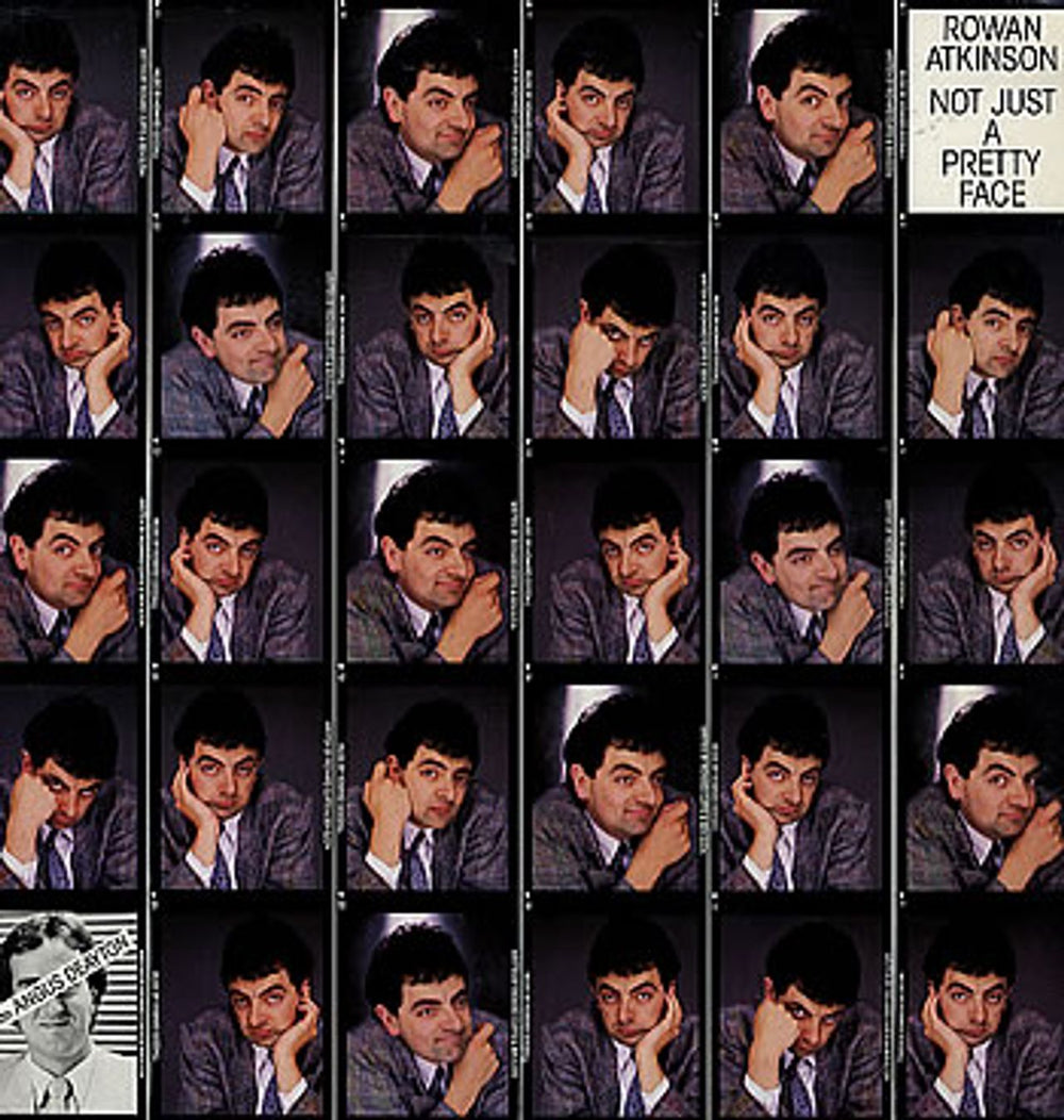 Rowan Atkinson Not Just A Pretty Face UK vinyl LP album (LP record) POLD5217