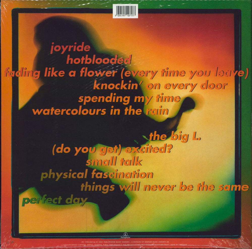 Roxette Joyride - 180gm Orange Vinyl - Sealed UK vinyl LP album (LP record) 5054197107177