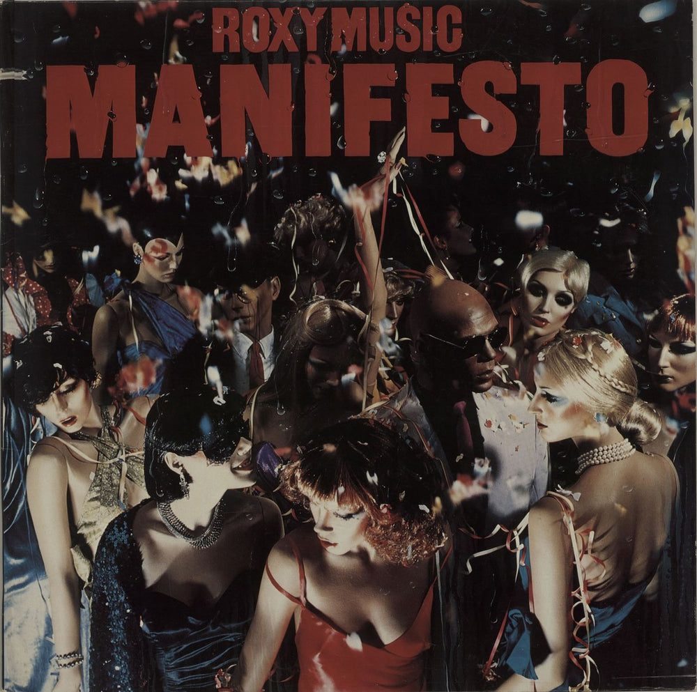 Roxy Music Manifesto US vinyl LP album (LP record) SD38-114