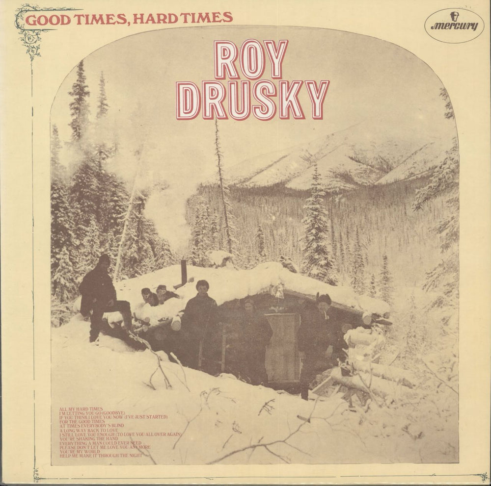 Roy Drusky Good Times, Hard Times UK vinyl LP album (LP record) 6338123