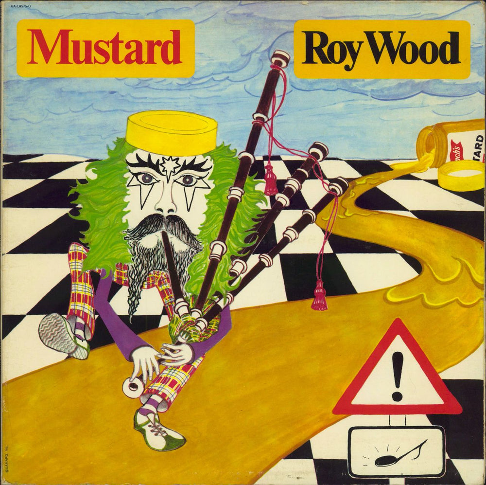 Roy Wood Mustard US vinyl LP album (LP record) UA-LA575-G