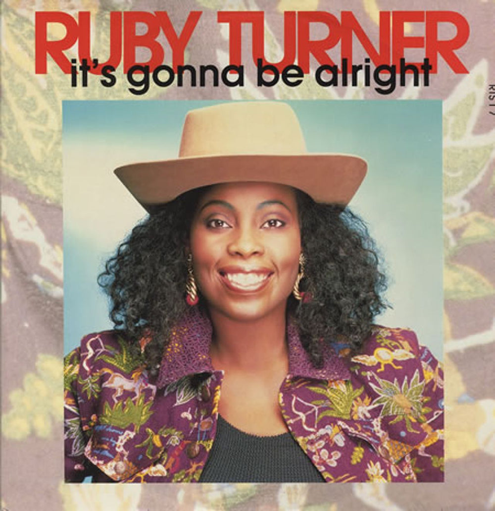 Ruby Turner It's Gonna Be Alright UK 12" vinyl single (12 inch record / Maxi-single) RTST7
