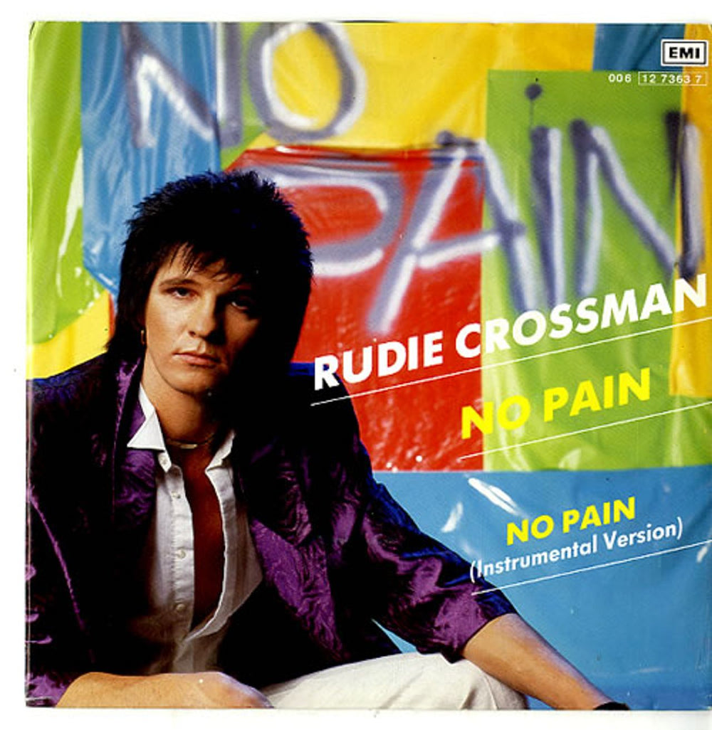 Rudie Crossman No Pain Dutch 7" vinyl single (7 inch record / 45) 0061273637