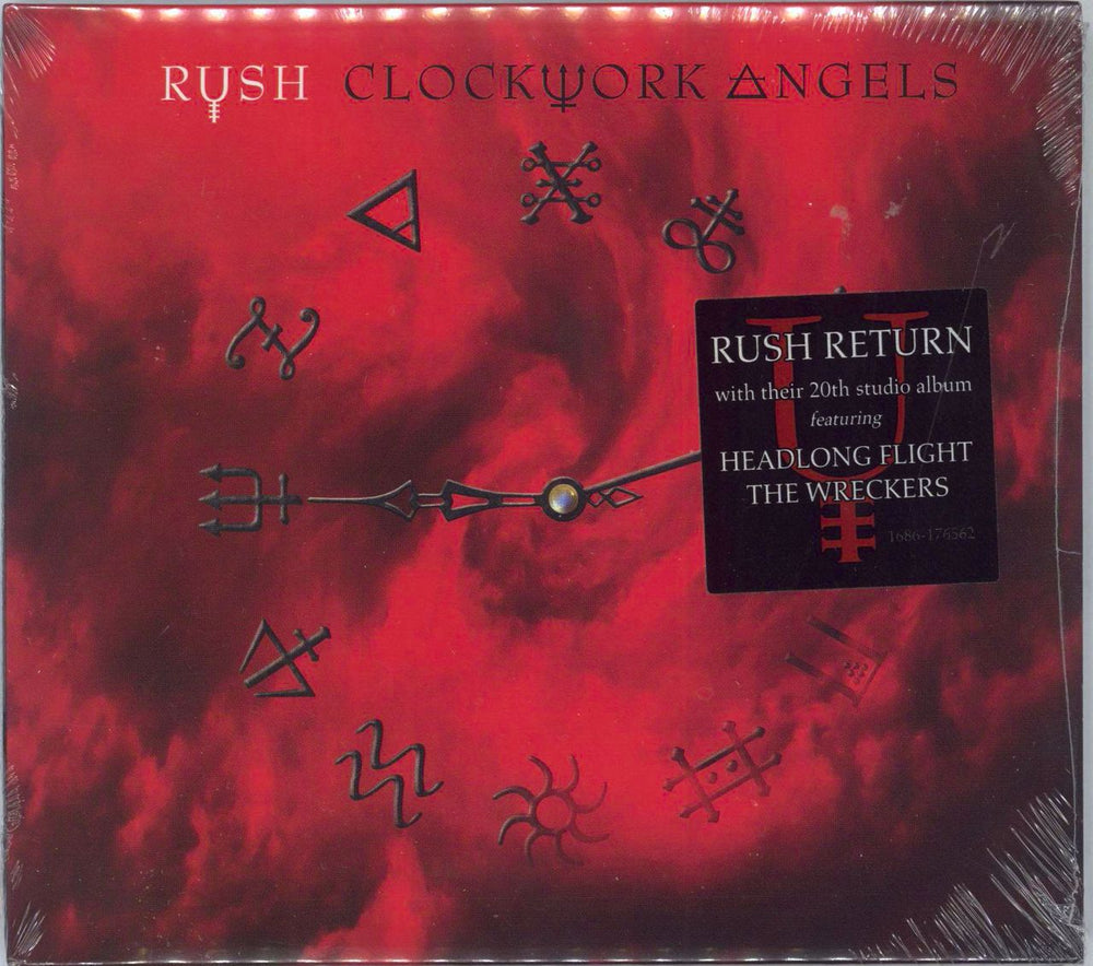 Rush Clockwork Angels - Sealed US CD album (CDLP) 1686-176562