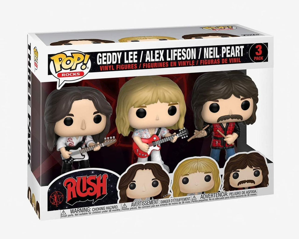 Rush Funko Pop! Figures UK Promo memorabilia MERCHANDISE