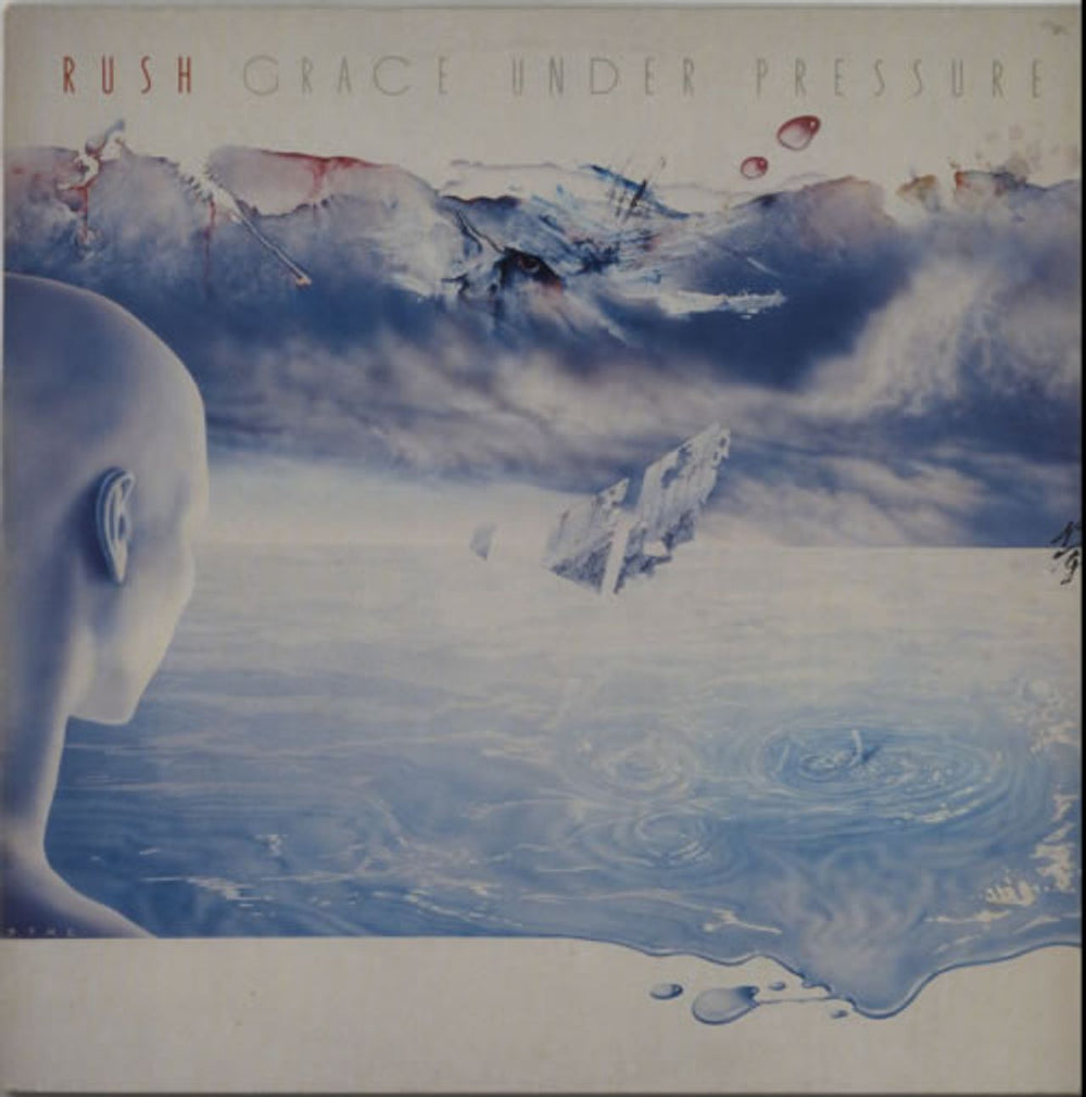 Rush Grace Under Pressure - EX UK vinyl LP album (LP record) VERH12