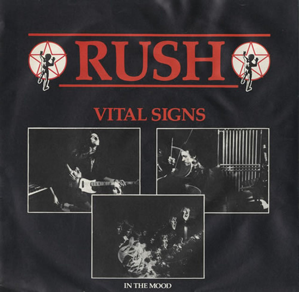 Rush Vital Signs UK 7" vinyl single (7 inch record / 45) VITAL7