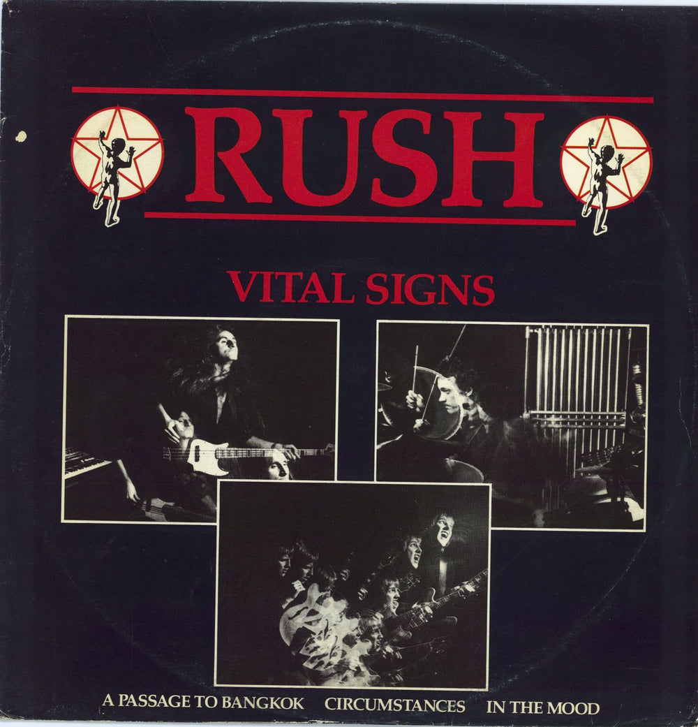 Rush Vital Signs - VG UK 12" vinyl single (12 inch record / Maxi-single) VITAL12