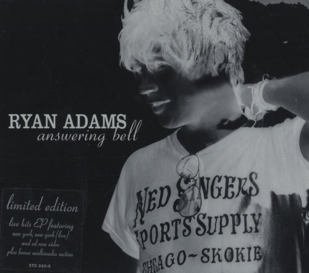 Ryan Adams Answering Bell UK 2-CD single set (Double CD single) 1722392/402