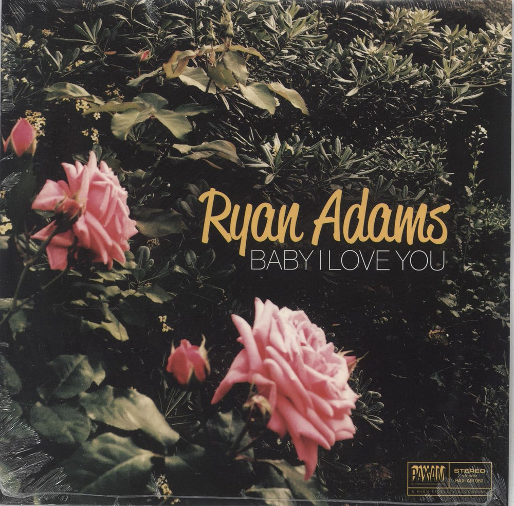 Ryan Adams Baby I Love You - Pink Vinyl - Sealed US 7" vinyl single (7 inch record / 45) 6750311