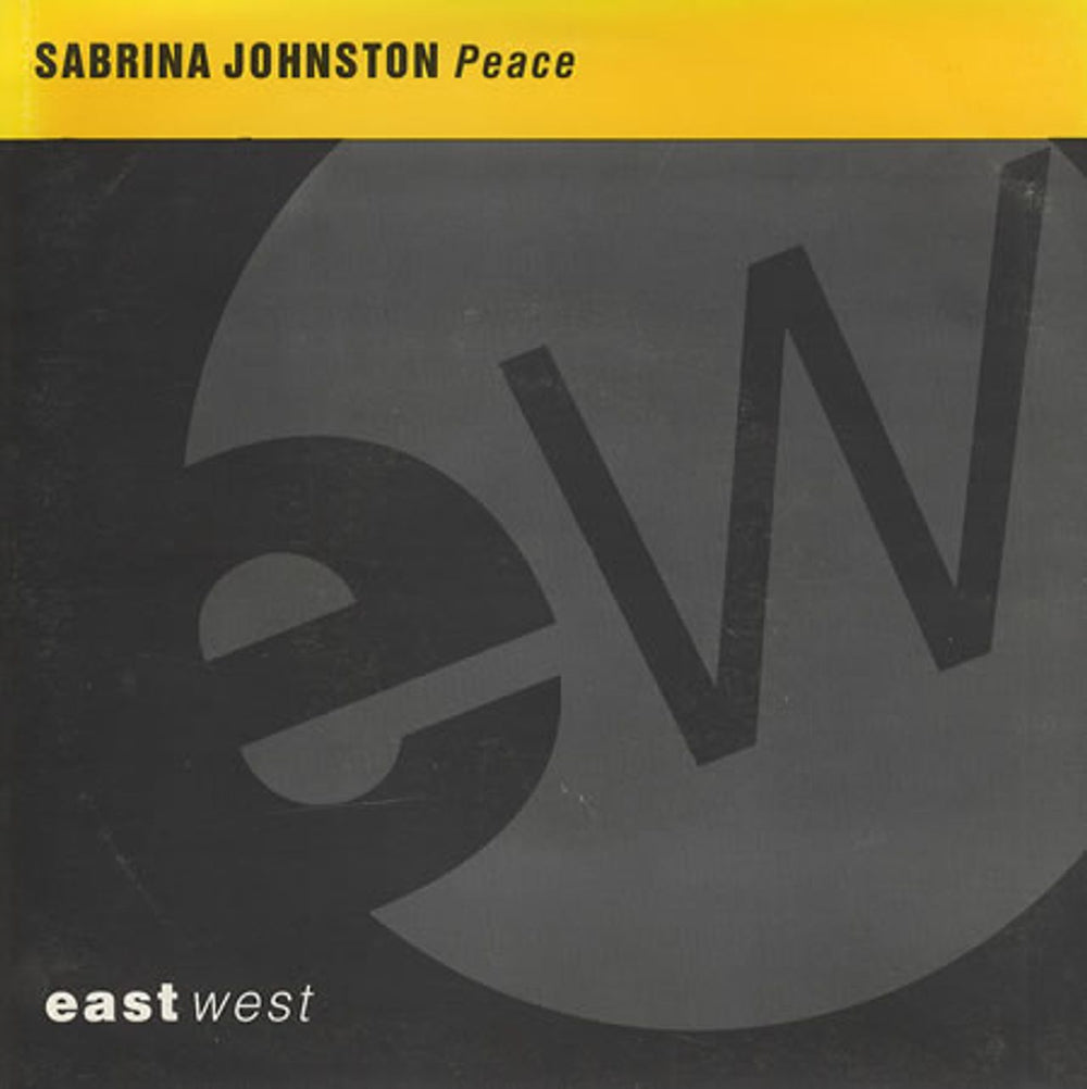 Sabrina Johnston Peace UK 7" vinyl single (7 inch record / 45) YZ616