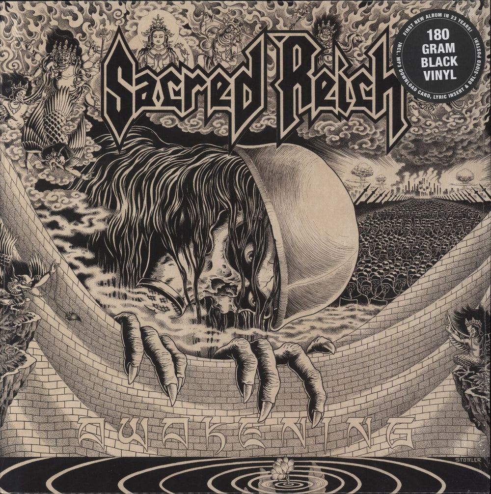 Sacred Reich Awakening - 180gram Black Vinyl UK vinyl LP album (LP record) 3984-25123-1