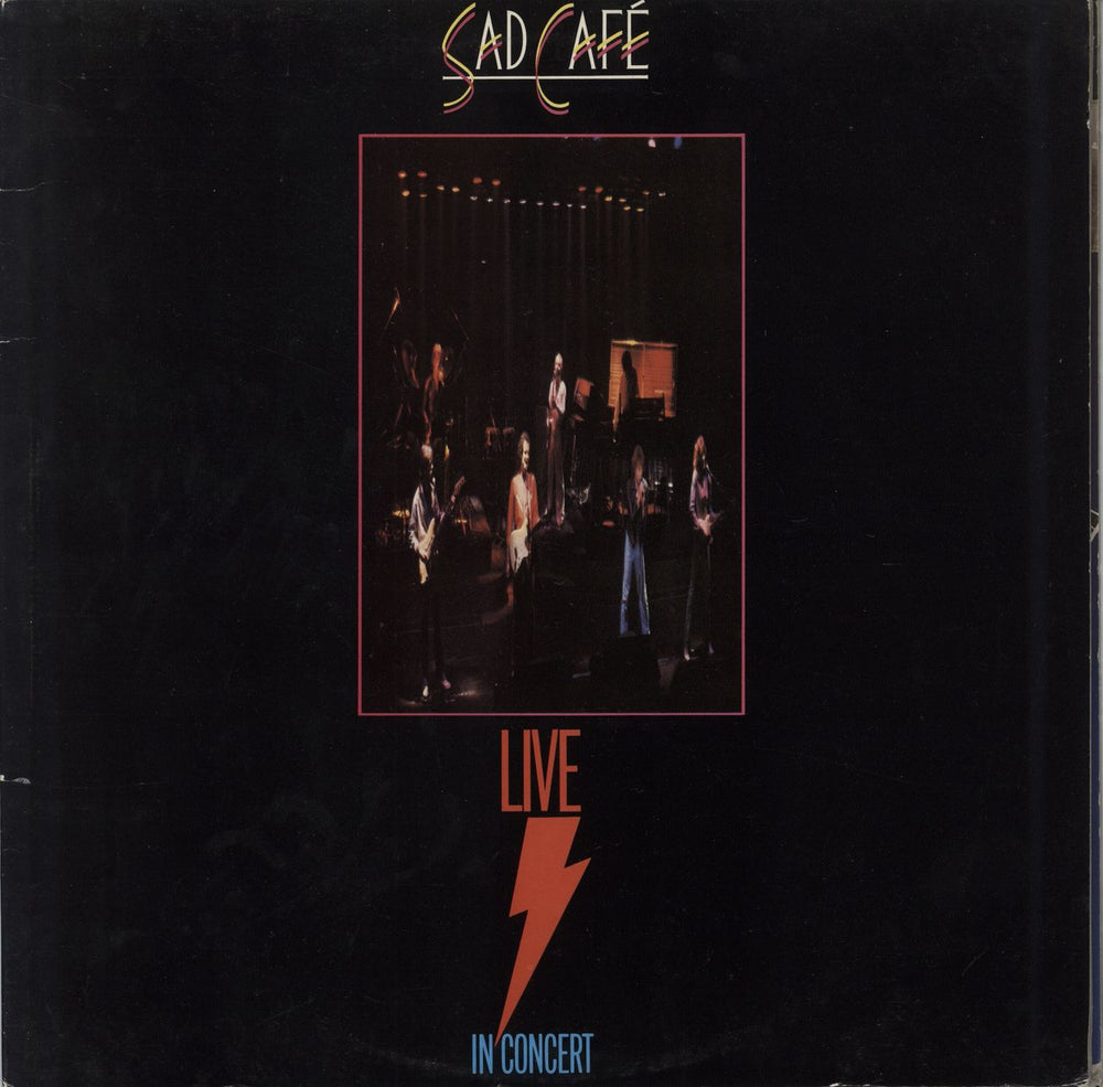 Sad Cafe Live In Concert UK 2-LP vinyl record set (Double LP Album) SADLP5