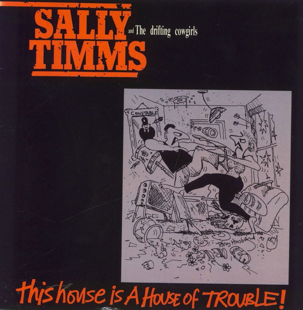 Sally Timms This House Is A House Of Trouble UK 7" vinyl single (7 inch record / 45) MOT6