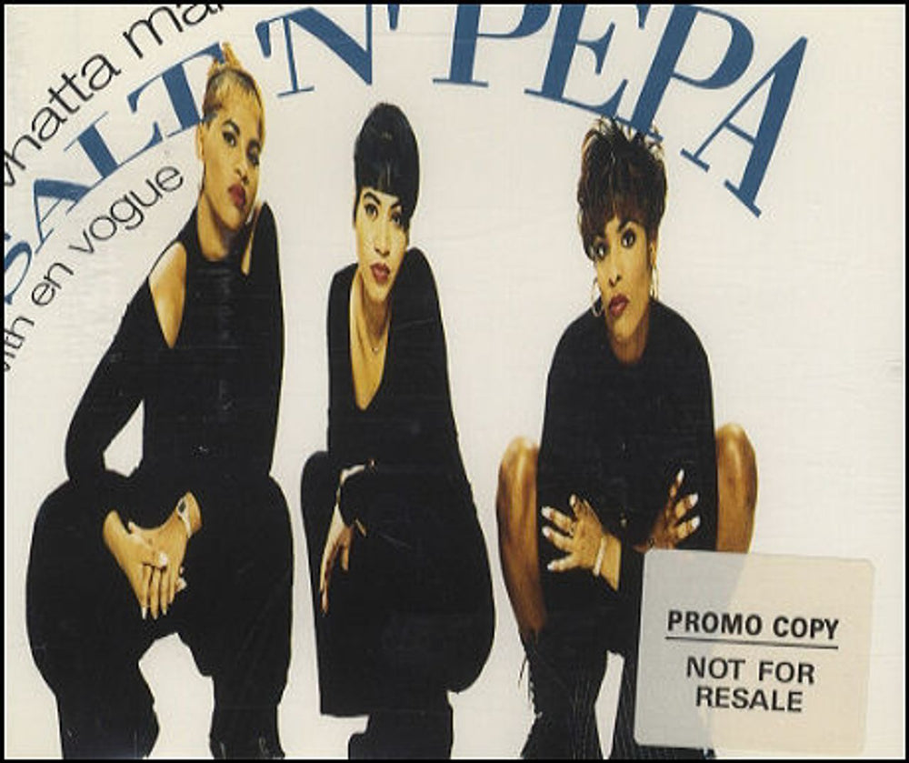 Salt N Pepa Whatta Man UK Promo CD single (CD5 / 5") FCD222