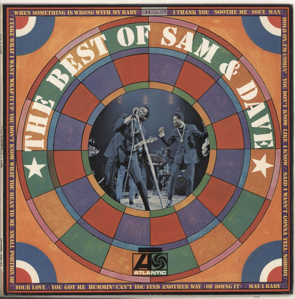 Sam & Dave The Best Of Sam & Dave UK vinyl LP album (LP record) 588155